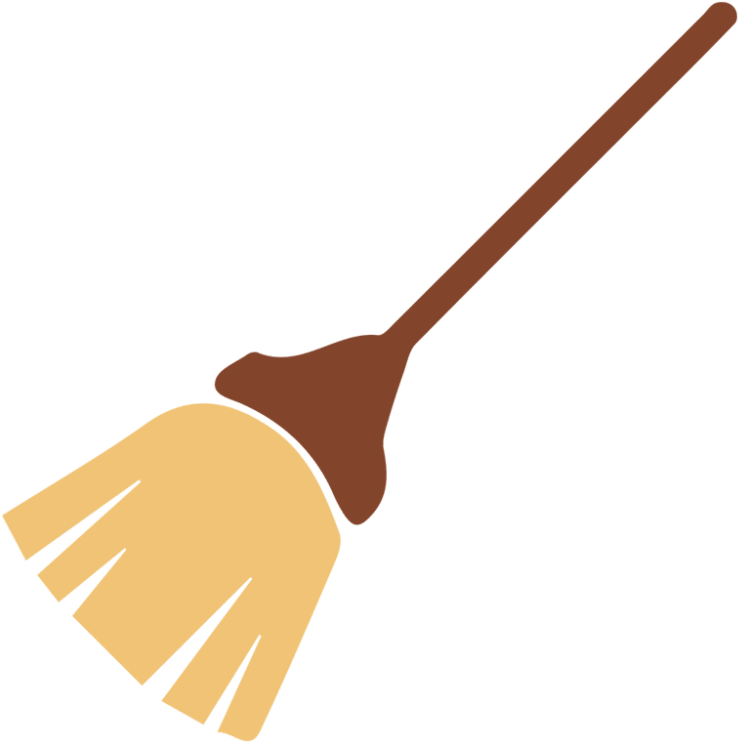 Download PNG image - Flat Broomstick PNG Photos 