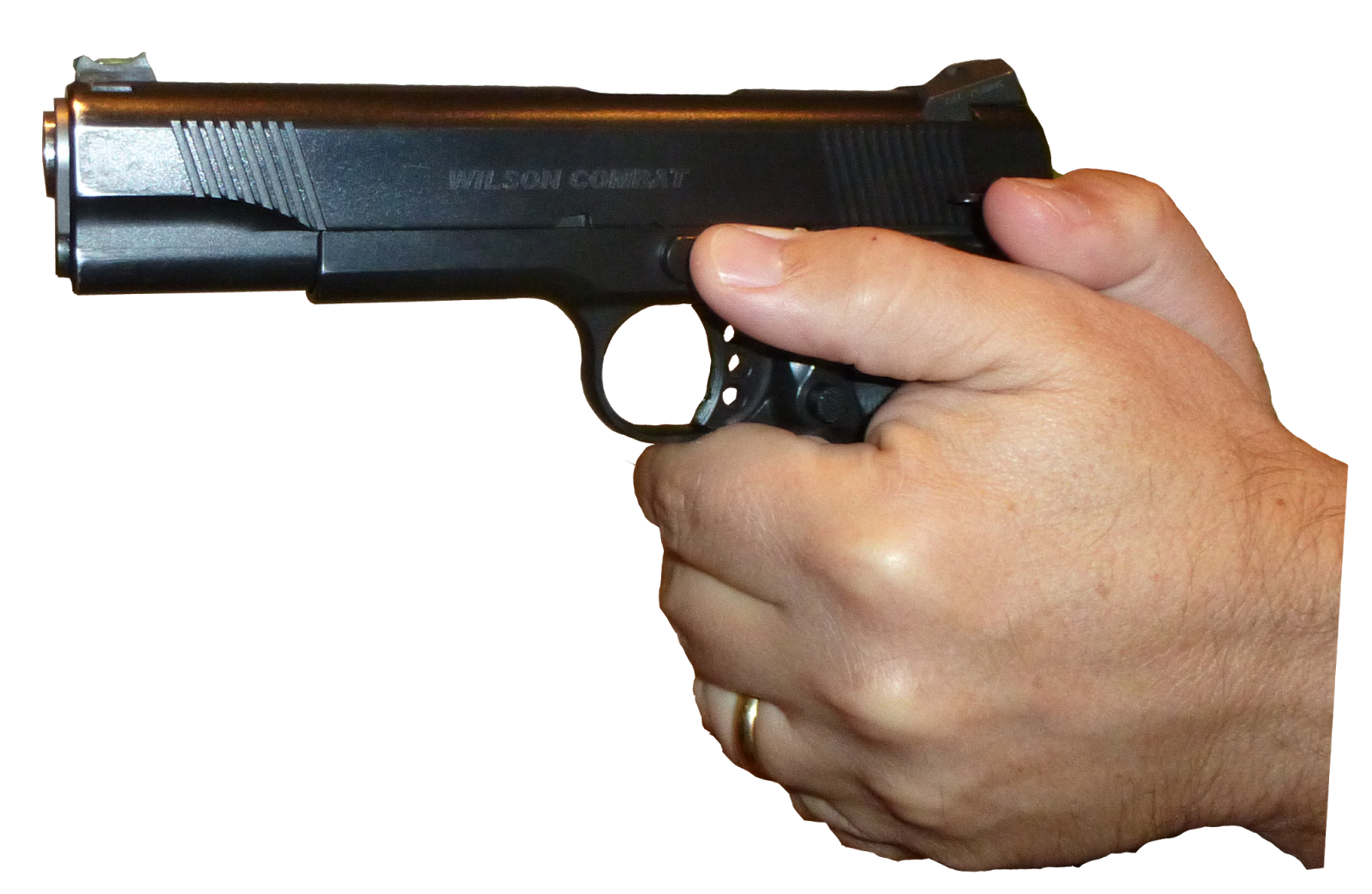 Download PNG image - Gun In Hand PNG Clipart 