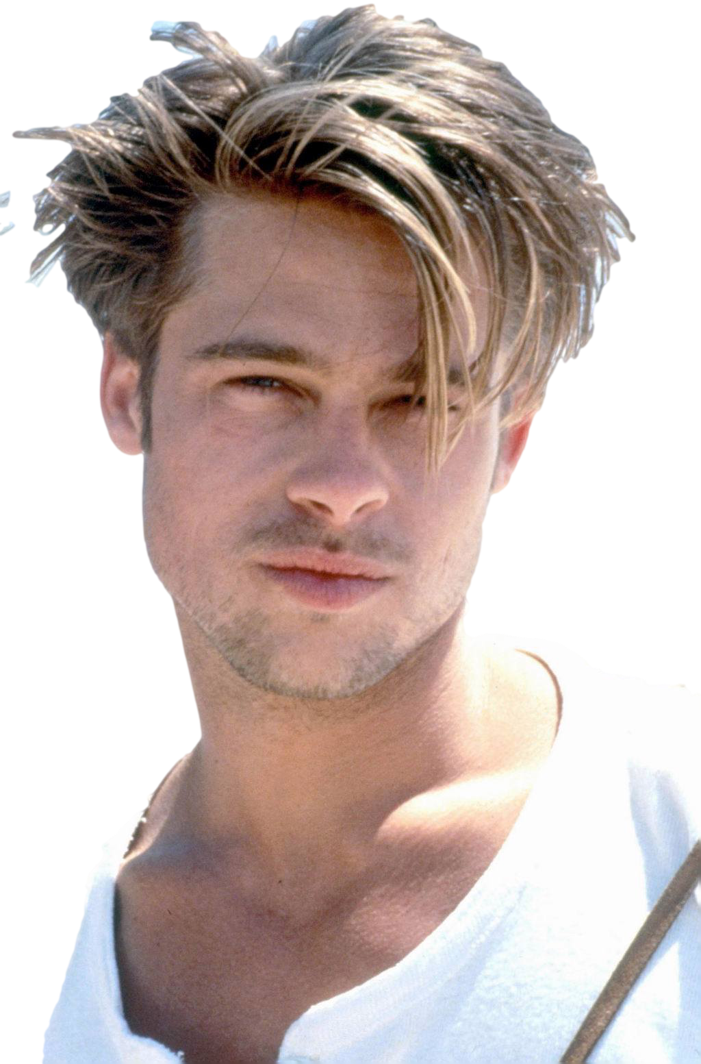Download PNG image - Hairstyle Brad Pitt PNG Clipart 