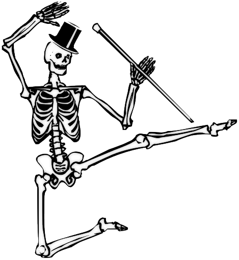 Download PNG image - Halloween Skeleton PNG Image 