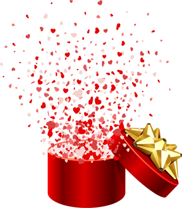 Download PNG image - Open Christmas Gift PNG Transparent 