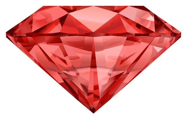Download PNG image - Ruby Gemstone Transparent PNG 