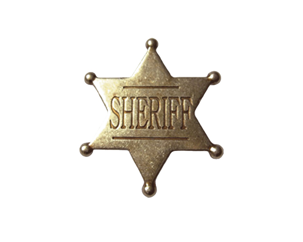 Download PNG image - Sheriff Badge PNG Transparent Image 