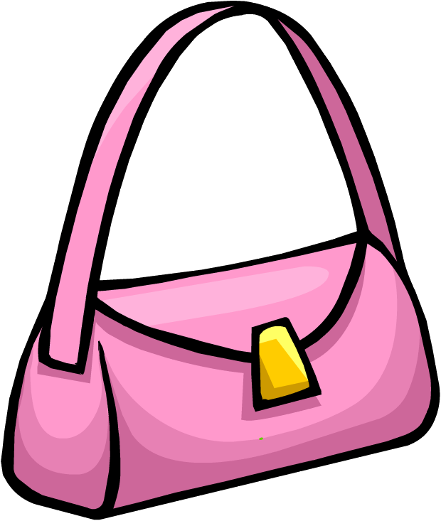 Download PNG image - Vector Pink Handbag PNG Image 