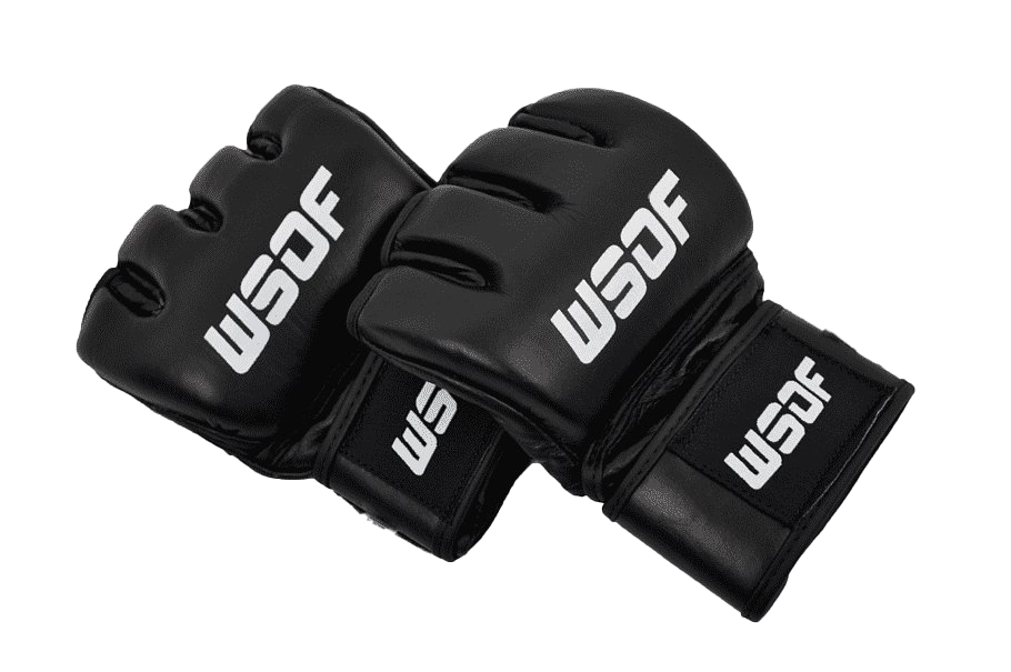 Download PNG image - Black MMA Gloves PNG Transparent Picture 