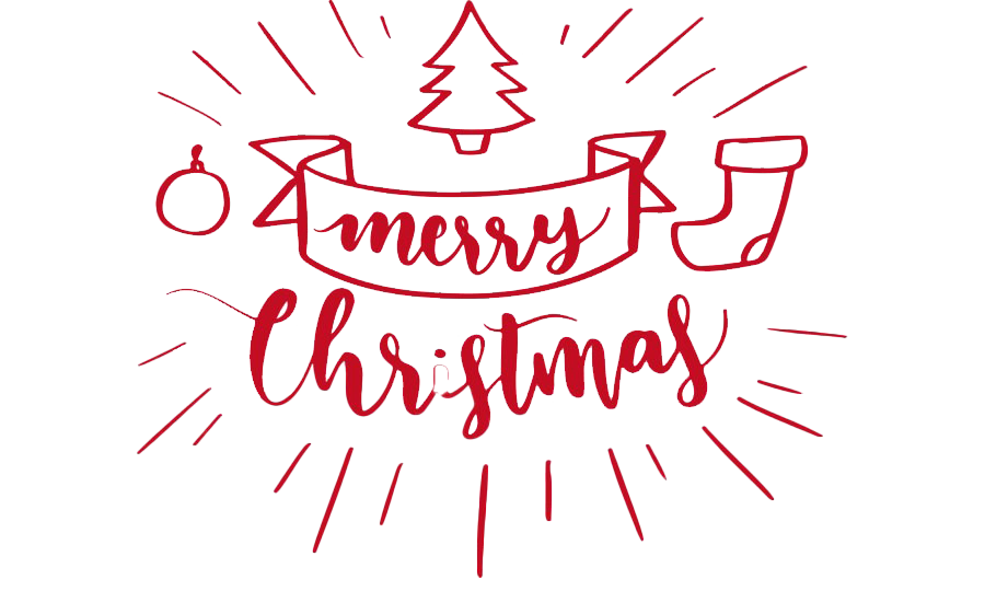 Download PNG image - Christmas Word PNG Pic 