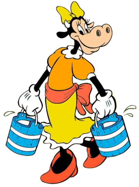 Download PNG image - Clarabelle Cow PNG Photos 