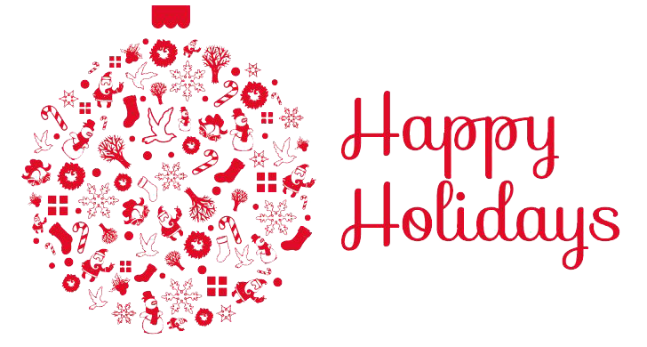 Download PNG image - December Happy Holidays PNG HD 
