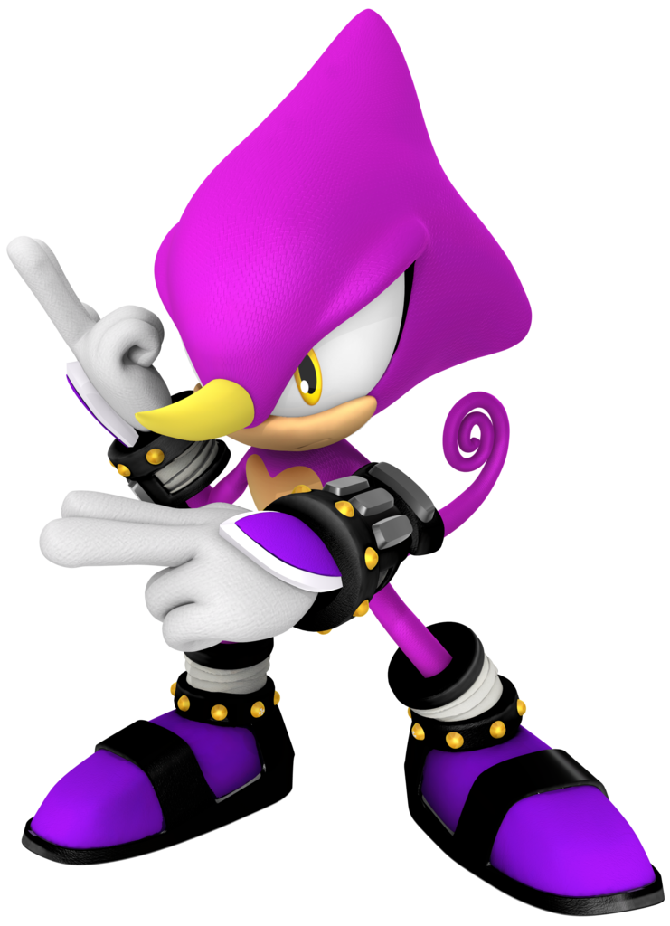 Download PNG image - Espio The Chameleon PNG Transparent Picture 