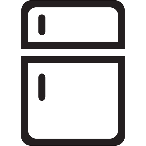 Download PNG image - Fridge Silhouette PNG Photo 