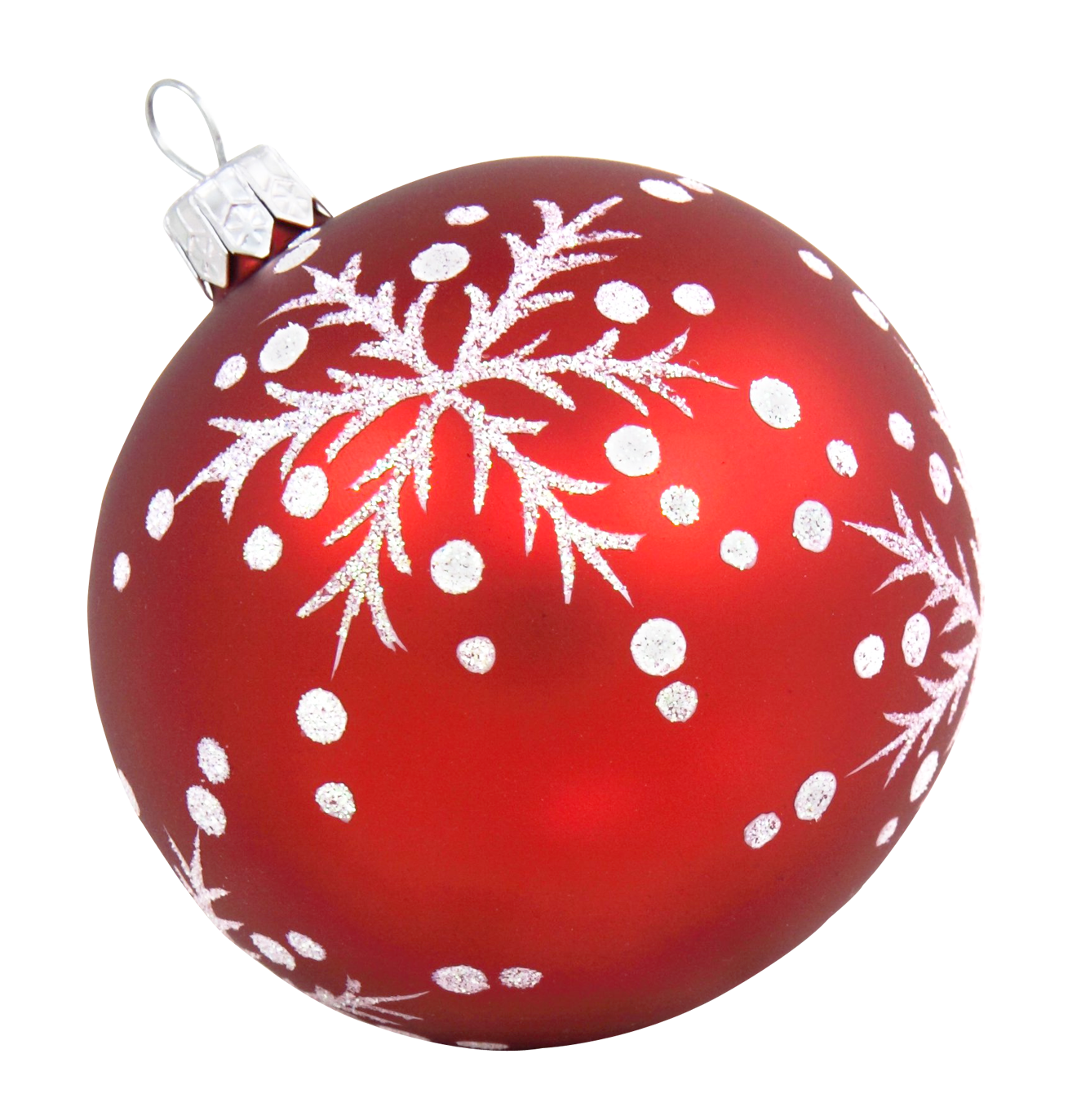 Download PNG image - Glitter Christmas Bauble PNG Image 
