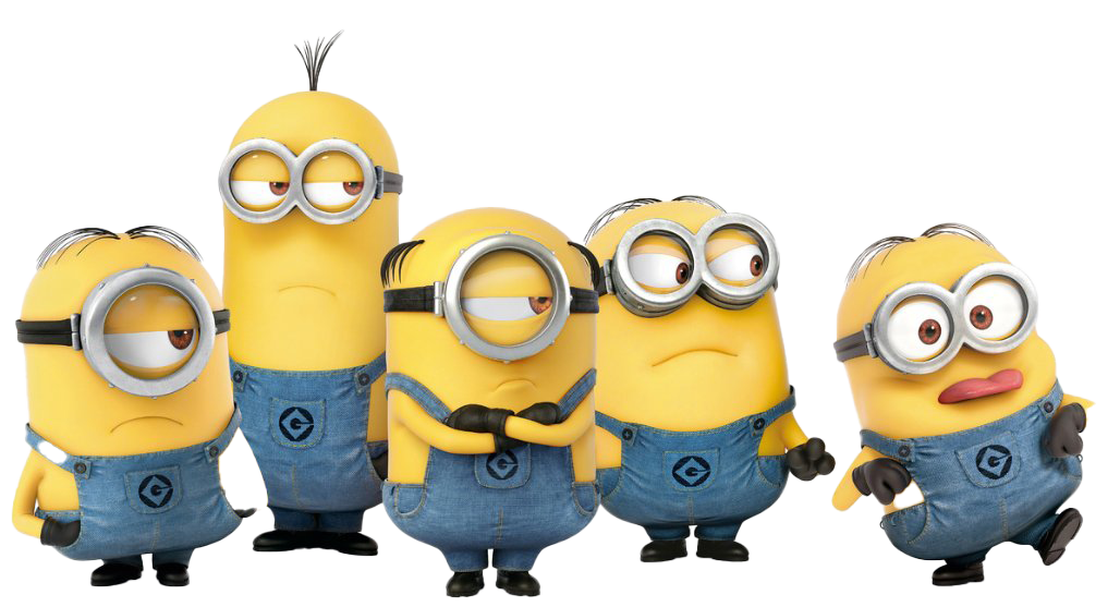 Download PNG image - Group Minions PNG Image 