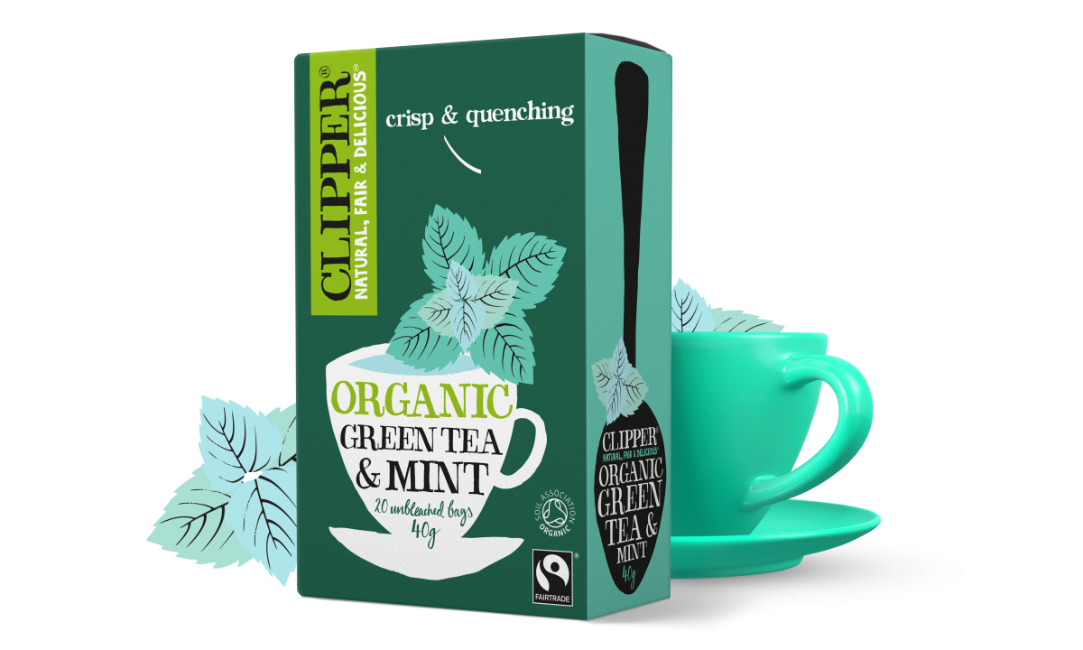 Download PNG image - Mint Organic Green Tea PNG Image 