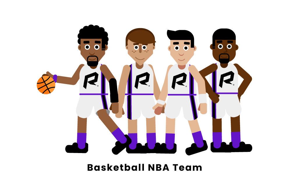 Download PNG image - NBA Basketball Team Transparent PNG 