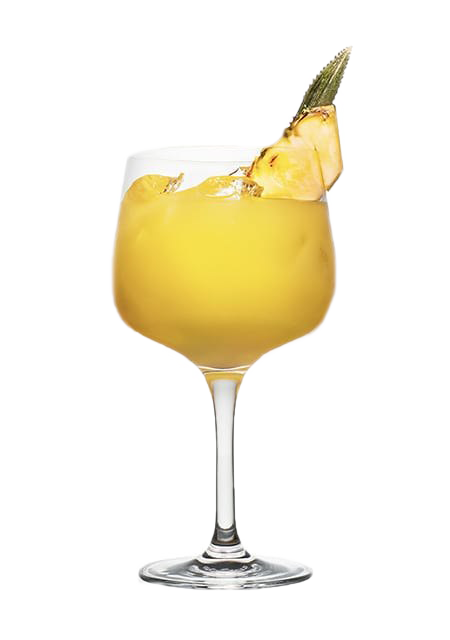 Download PNG image - Pineapple Juice Glass PNG Transparent Image 