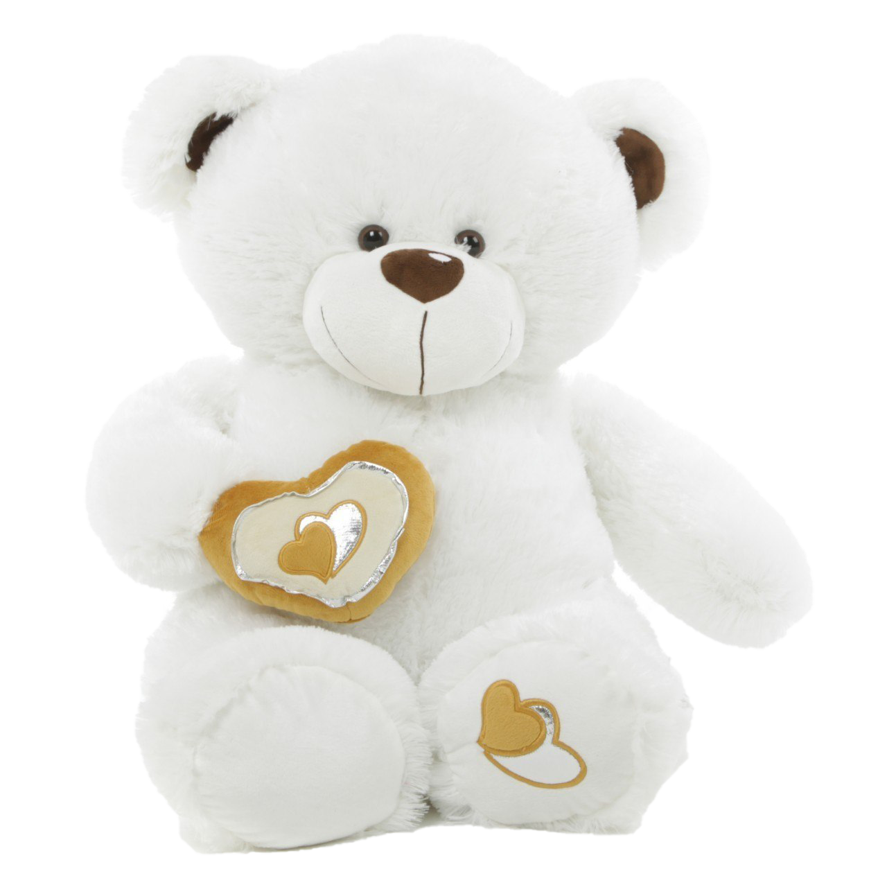 Download PNG image - White Teddy Bear PNG HD 