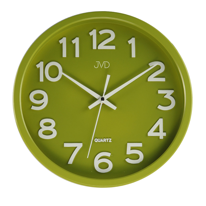Download PNG image - Office Green Wall Clock PNG Clipart 