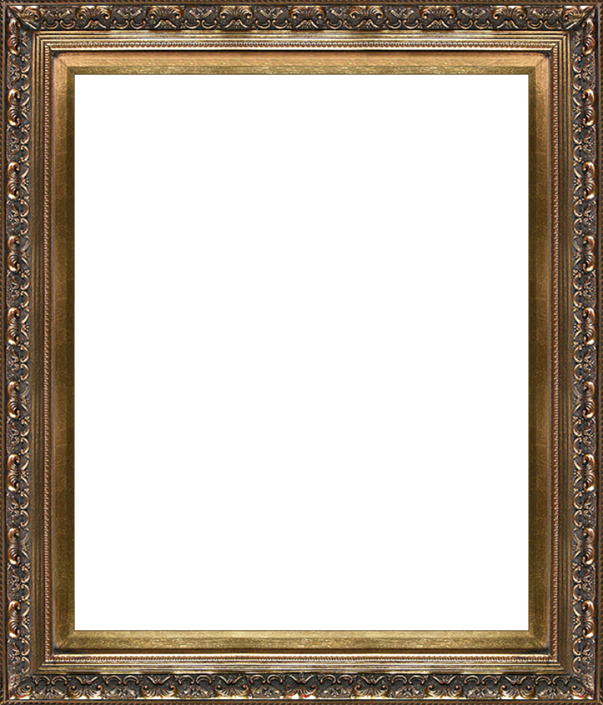 Download PNG image - Antique Frame Transparent Background 