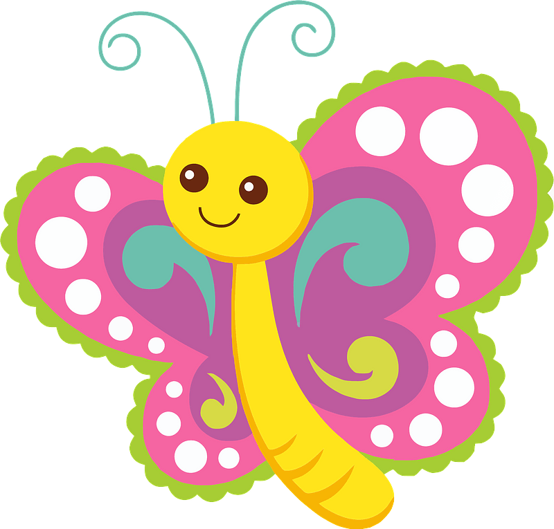 Download PNG image - Butterfly Cute Insect Transparent PNG 