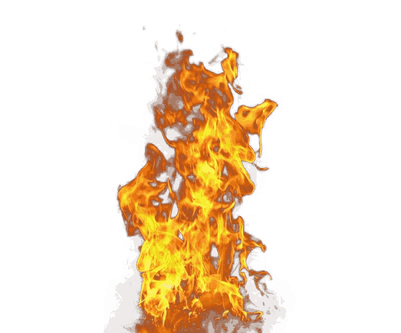 Download PNG image - Clipart Flame Fire Transparent PNG 