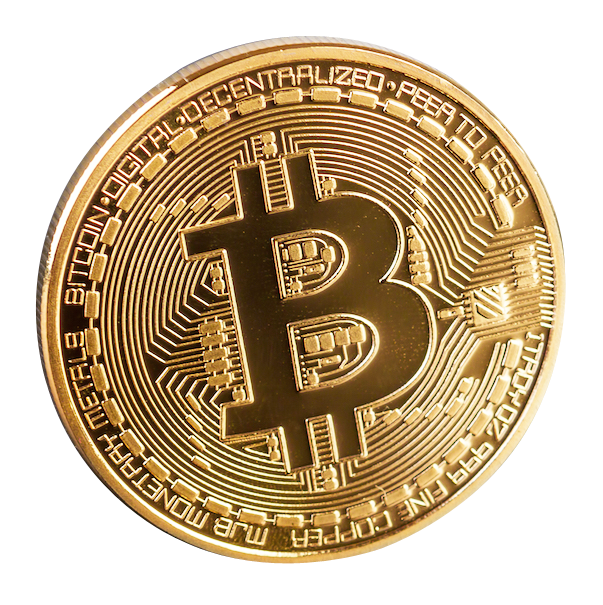 Download PNG image - Gold Real Bitcoin Transparent PNG 