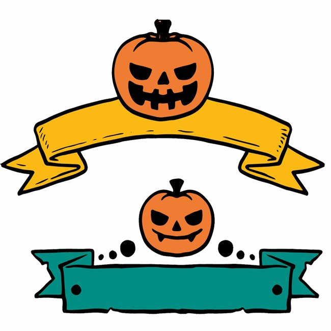 Download PNG image - Halloween Banner PNG Photo 