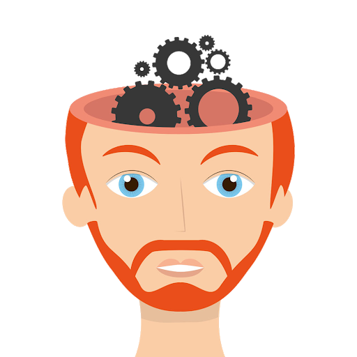 Download PNG image - Head Brain Gears Transparent PNG 