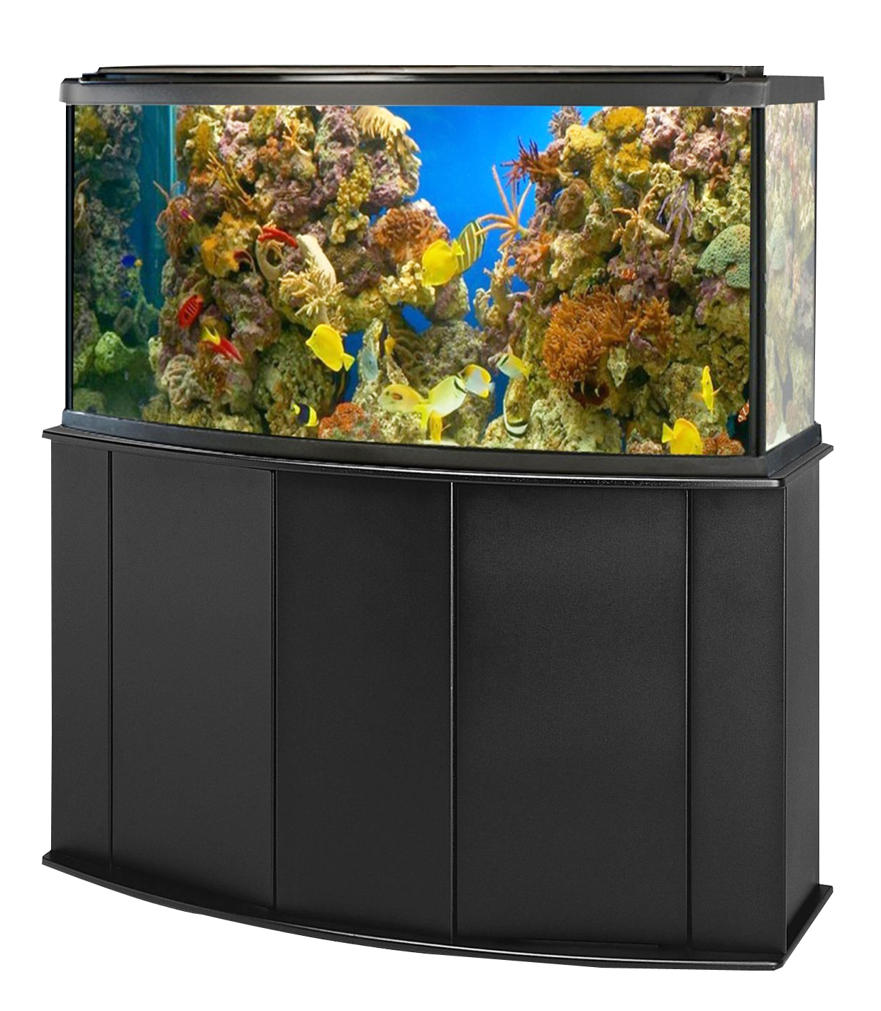 Download PNG image - Large Fish Tank Aquarium Transparent PNG 