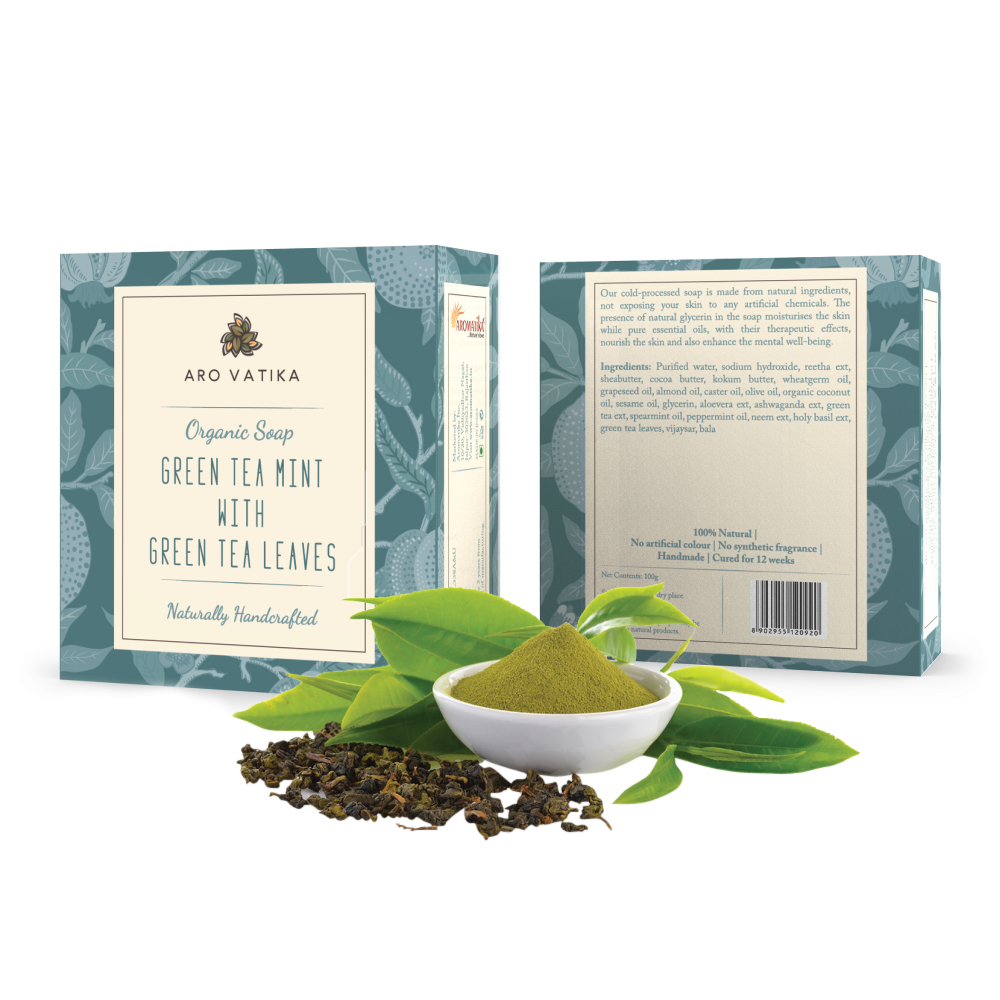 Download PNG image - Mint Organic Green Tea PNG File 
