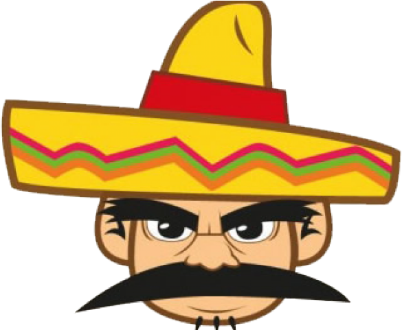 Download PNG image - Mustache Mexican Hat PNG Image 