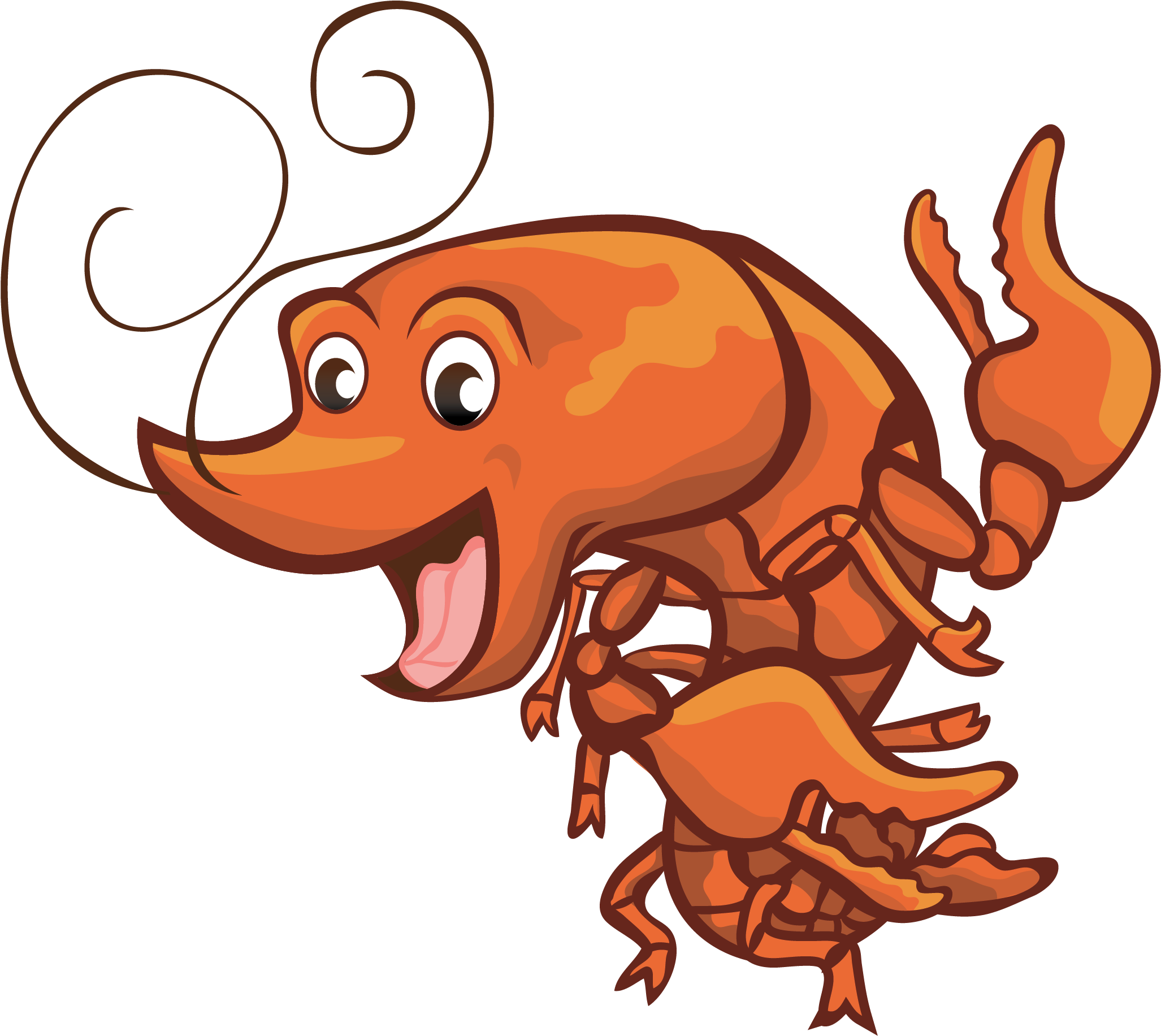 Download PNG image - Red Crawfish PNG HD Isolated 