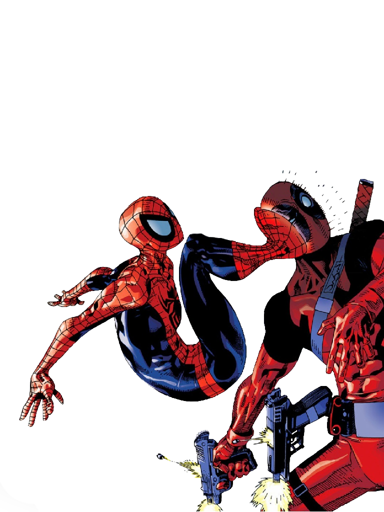 Download PNG image - Spiderman And Deadpool PNG Transparent HD Photo 