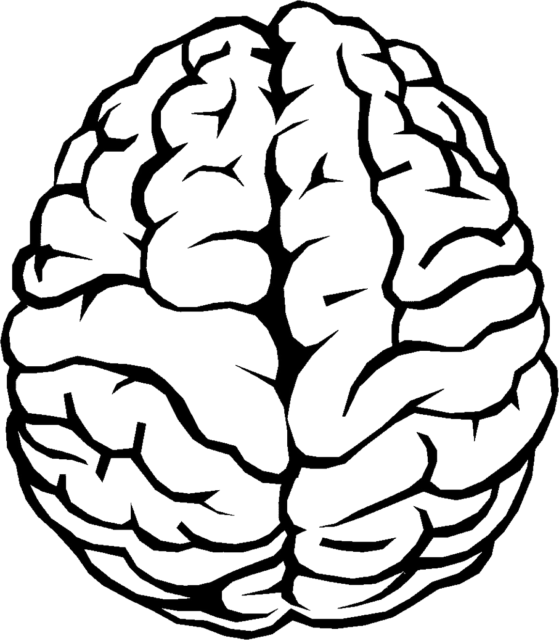 Download PNG image - Brain Silhouette PNG Photos 