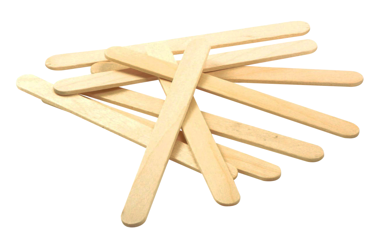 Download PNG image - Empty Ice Cream Wooden Stick PNG Transparent Image 