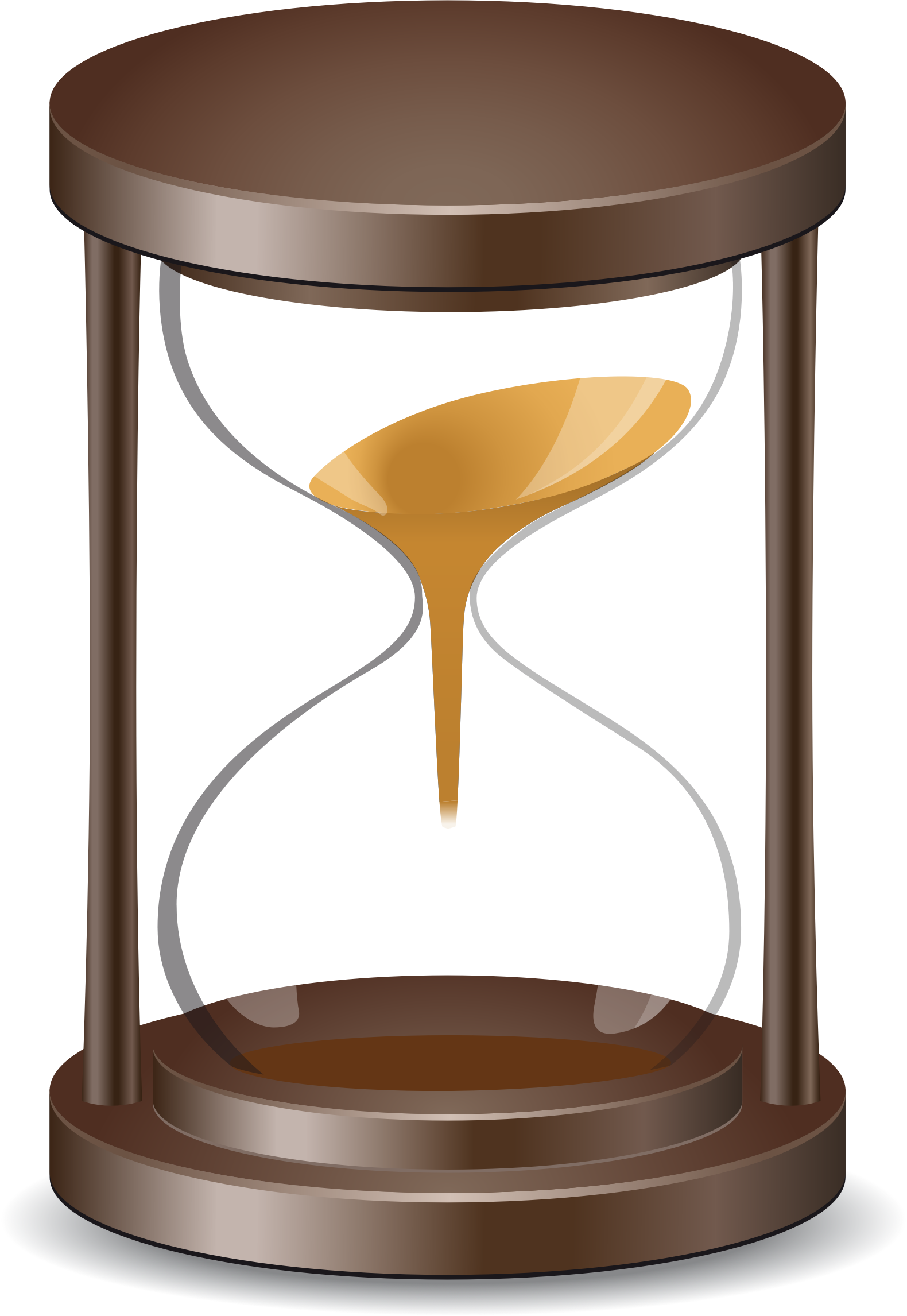 Download PNG image - Sandglass Animated Hourglass Transparent Background 