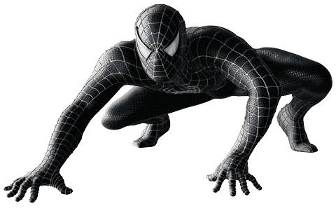 Download PNG image - Spiderman Black PNG Image 