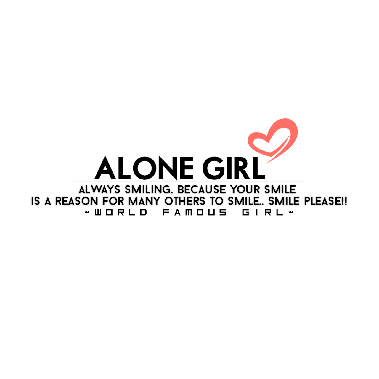 Download PNG image - Alone Quotes PNG Picture 
