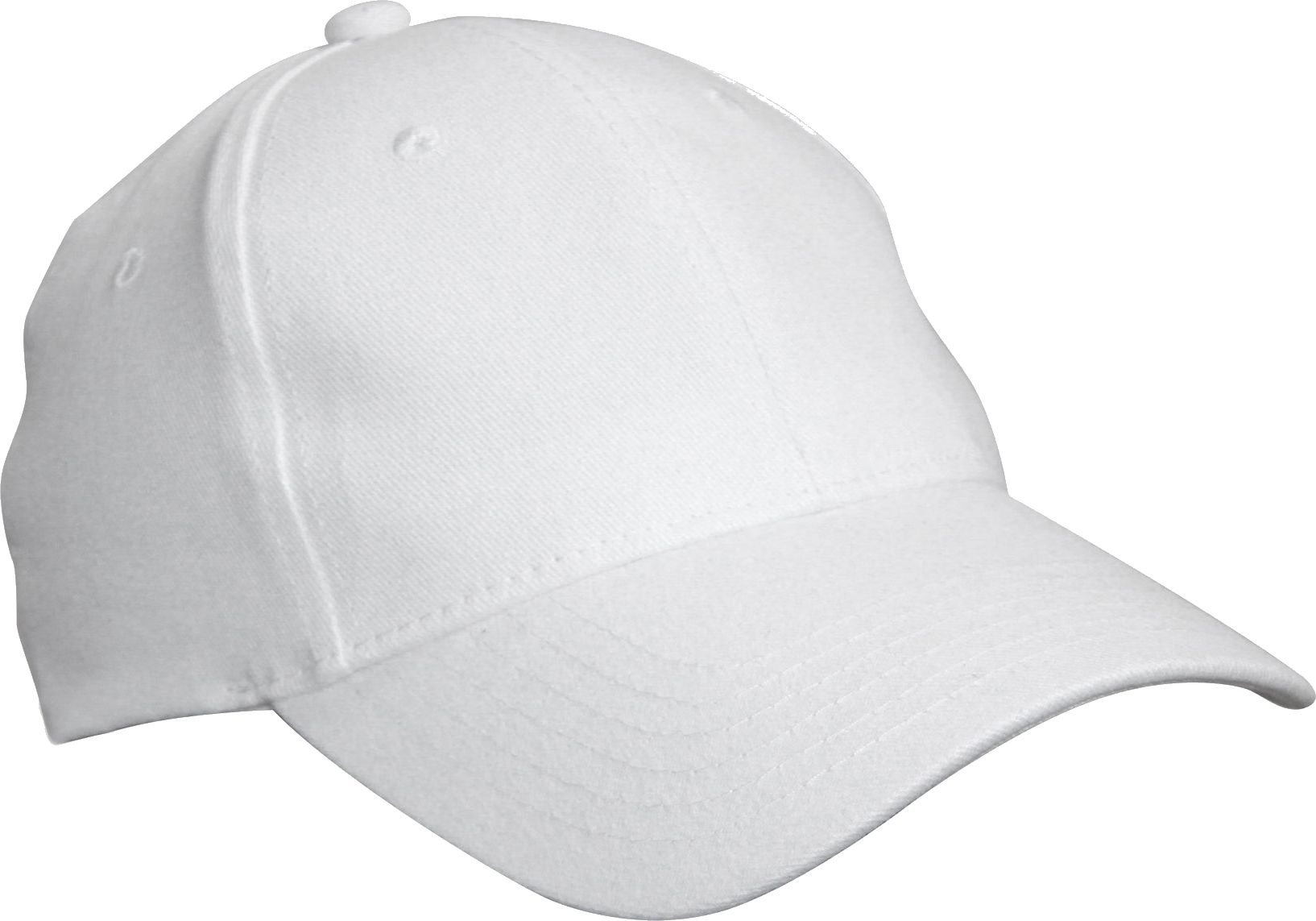 Download PNG image - Baseball White Hat Transparent Background 