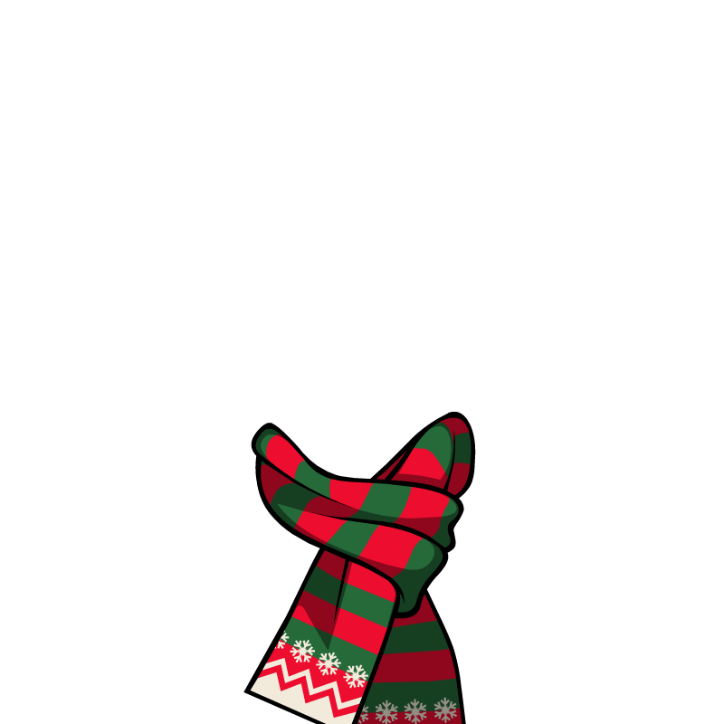 Download PNG image - Christmas Scarf PNG Photo 