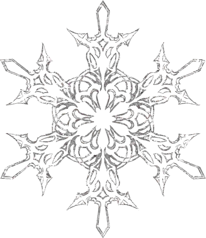 Download PNG image - Christmas Snowflake Download PNG Image 
