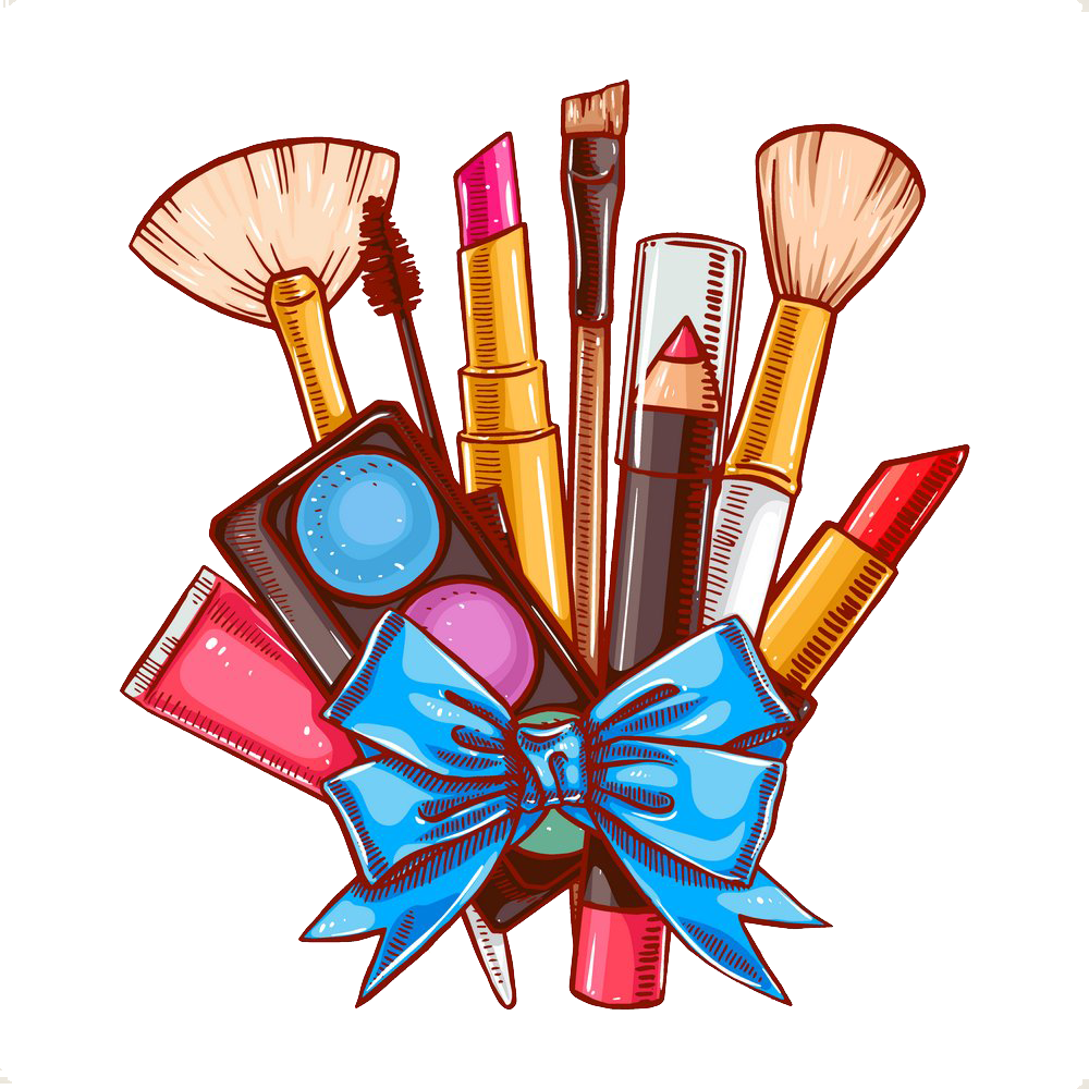 Download PNG image - Cosmetics Brushes Transparent PNG 