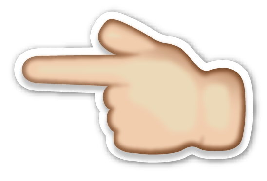 Download PNG image - Hand Emoji PNG HD 