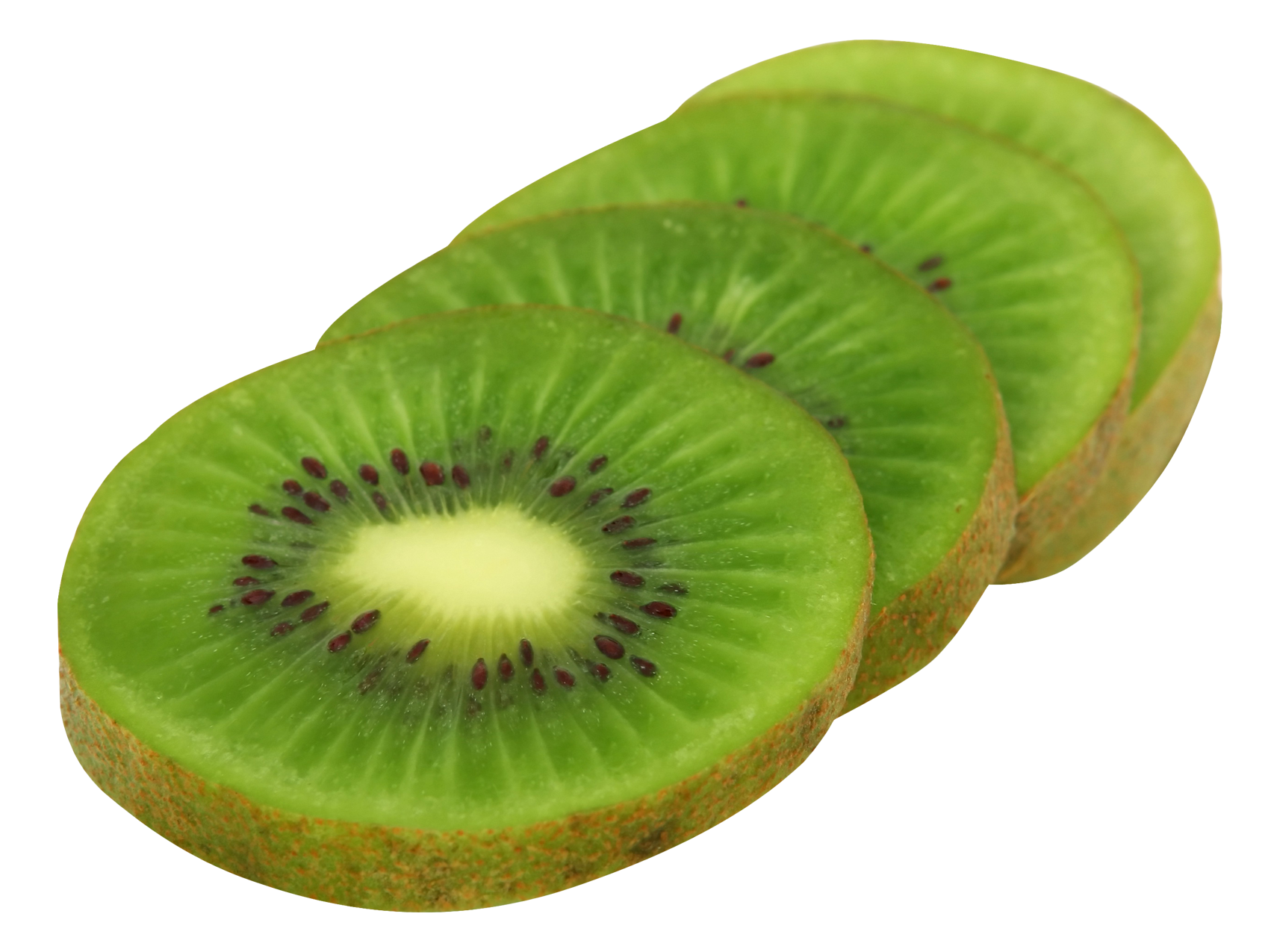 Download PNG image - Kiwi Slice PNG Clipart 