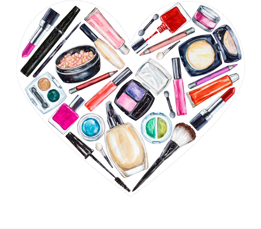 Download PNG image - Makeup Kit Cosmetics PNG HD 