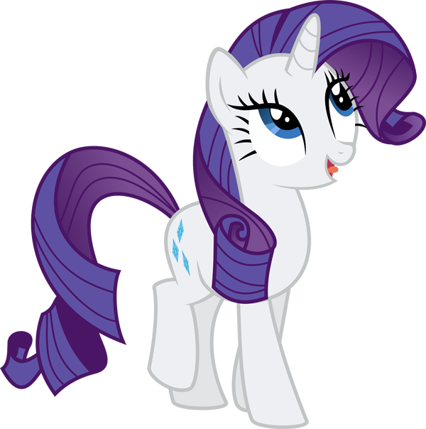 Download PNG image - My Little Pony Rarity PNG Clipart 