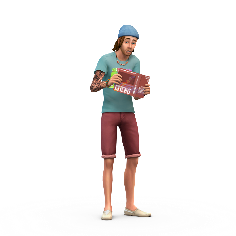 Download PNG image - The Sims Characters PNG Image 
