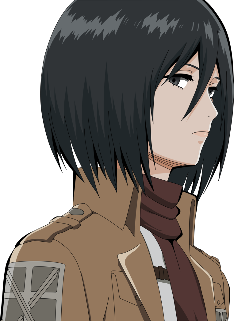 Download PNG image - Anime Mikasa PNG Image 