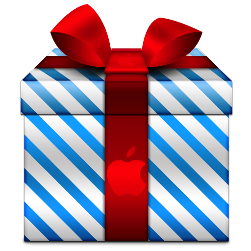 Download PNG image - Blue Christmas Gift PNG Transparent Image 