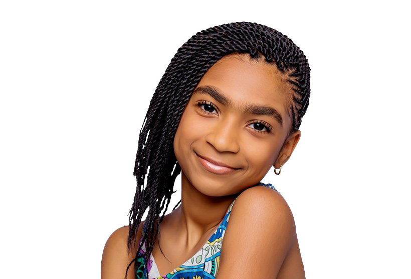 Download PNG image - Braids Hairstyle PNG Image 