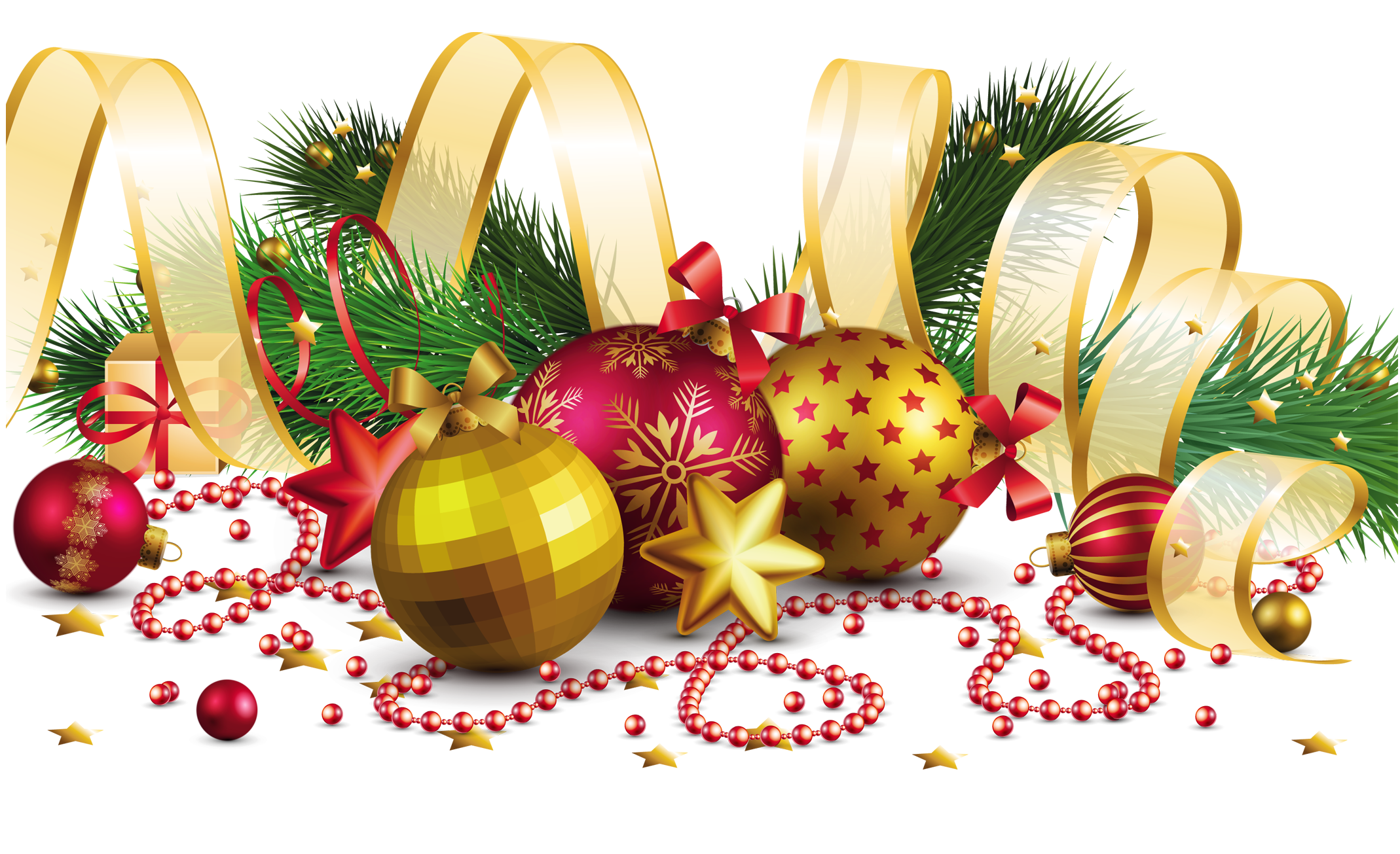 Download PNG image - Gold Christmas Candle Transparent Images PNG 